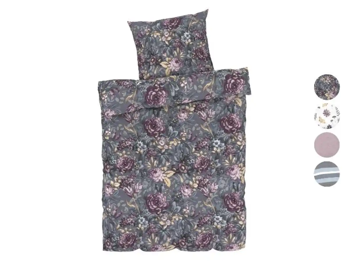 Bild 1 von LIVARNO home Renforcé-Bettwäsche, 155 x 220 cm