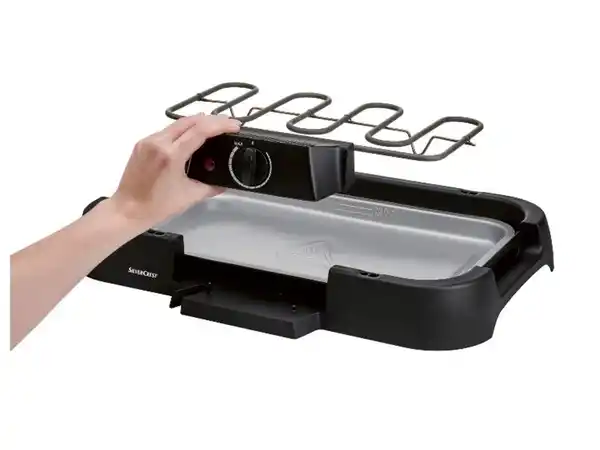 Bild 3 von SILVERCREST® KITCHEN TOOLS Elektro-Tisch-und-Stand-Grill, mit stufenloser Temperatureinstellung