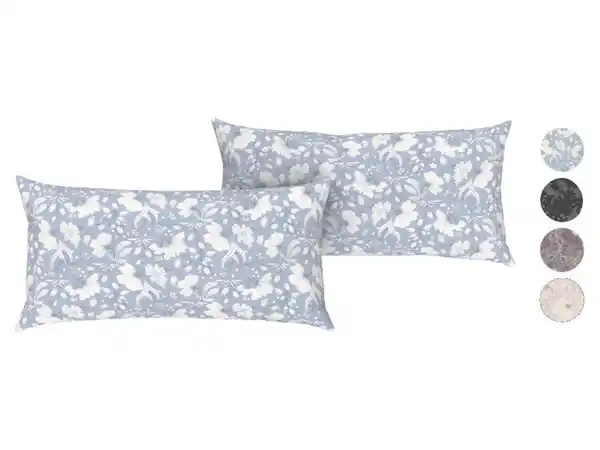 Bild 1 von LIVARNO home Satin-Kissenbezüge, 2 Stück, 80 x 40 cm