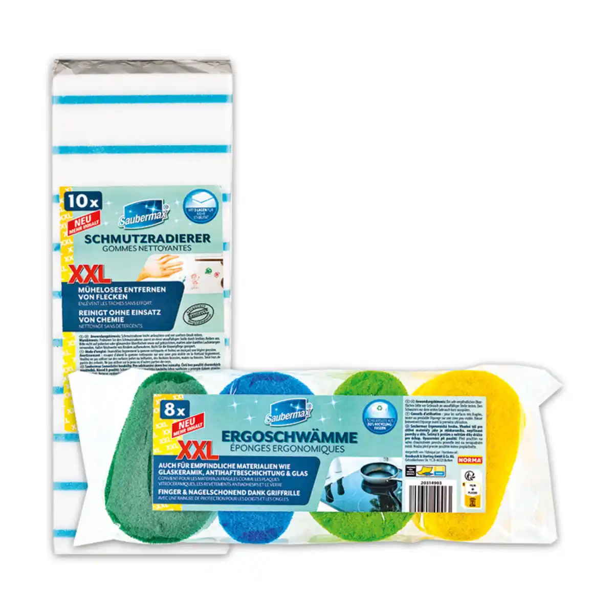 Bild 1 von Saubermax Schwämme / Schmutzradierer