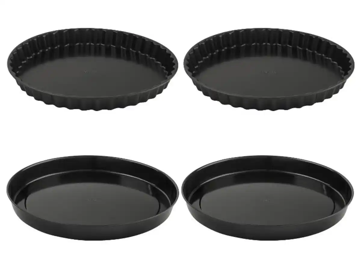 Bild 1 von SILVERCREST® Quiche- und Obstkuchenformen / Pizza-Backbleche, mit Antihaftbeschichtung