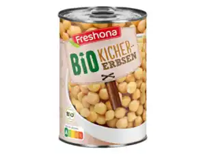 Freshona Bio Kichererbsen, 425 ml