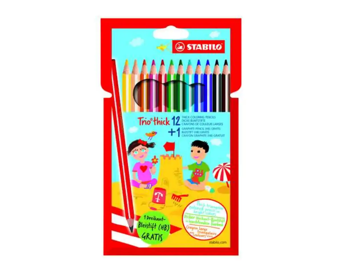 Bild 1 von Stabilo Buntstifte Trio Thick 12er