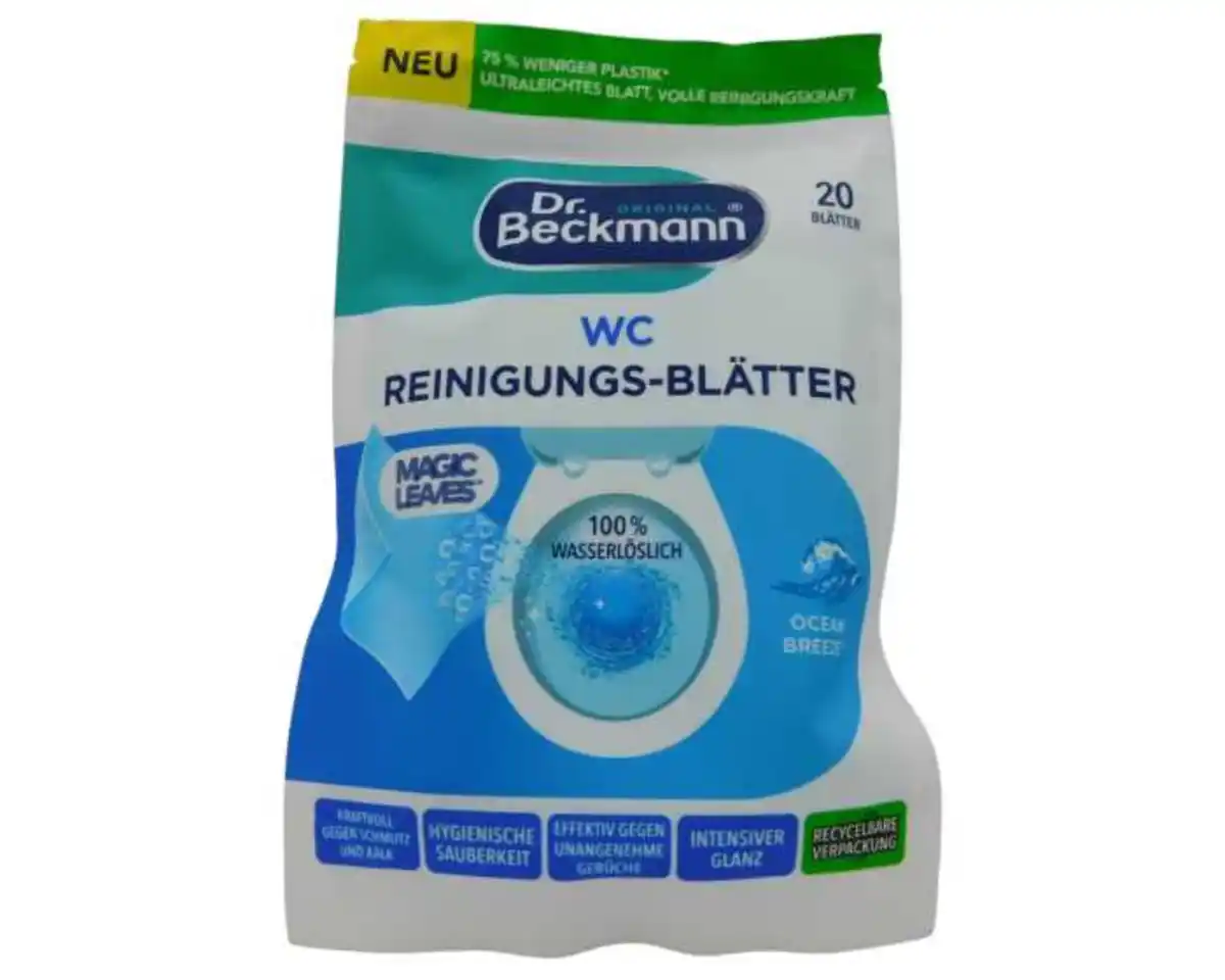 Bild 1 von Dr. Beckmann WC Reinigungstüche Ocean