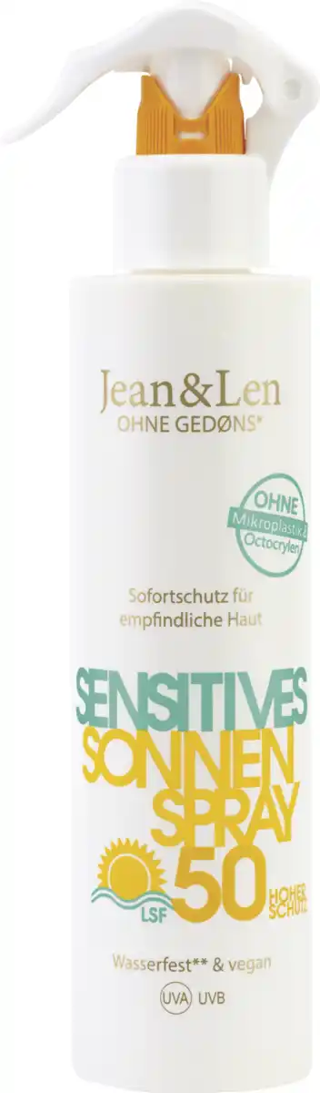 Bild 1 von Jean&Len Sensitives Sonnenspray LSF 50, 250 ml