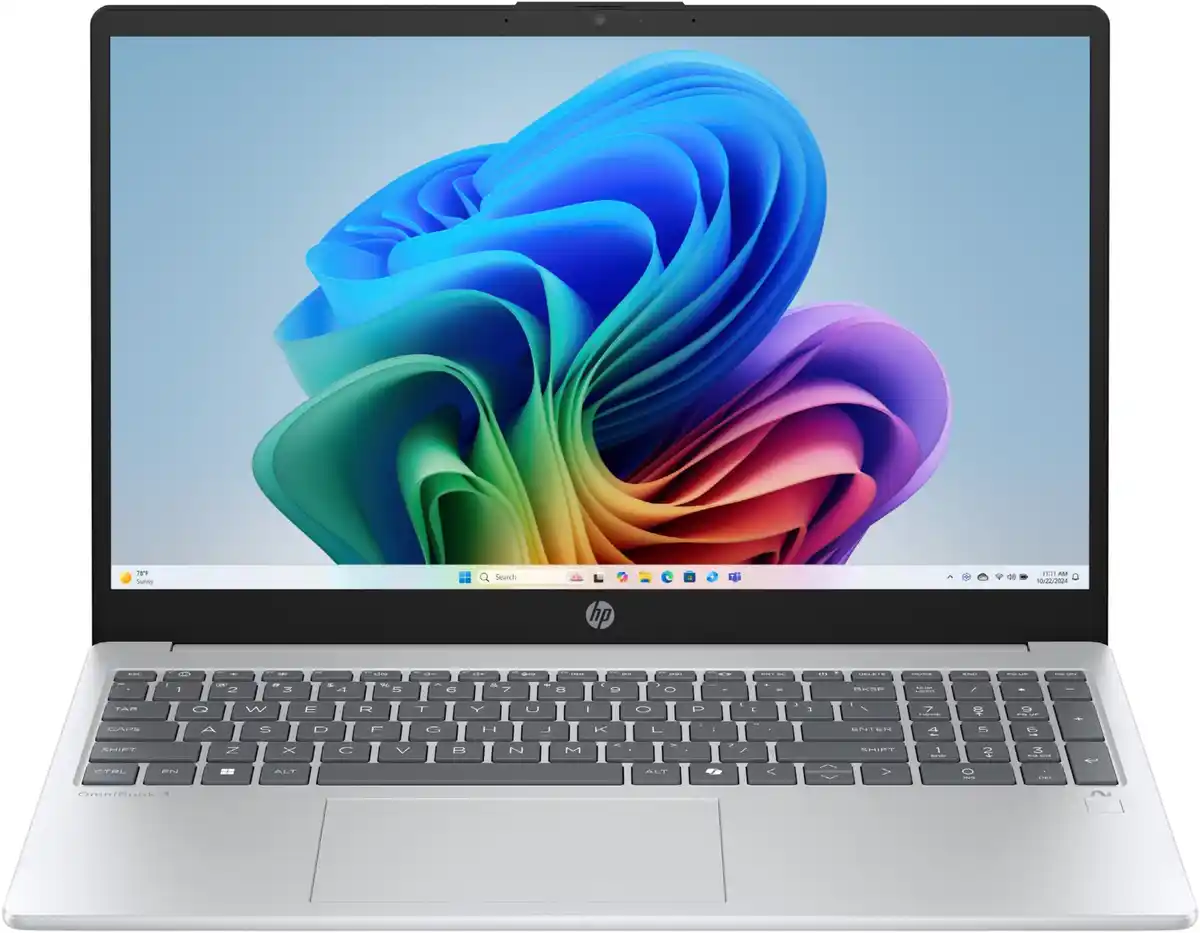 Bild 1 von OmniBook 3 15-fn0655ng (BP1G1EA) 39,6 cm (15,6") Notebook gletschersilber