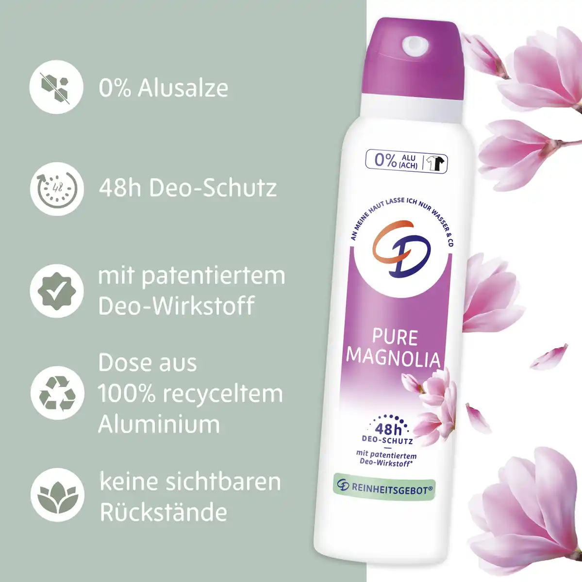 Bild 4 von CD Deospray Magnolie, 150 ml