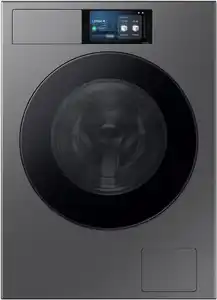WF90F09C4SU2 Stand-Waschmaschine-Frontlader dark silver steel / A