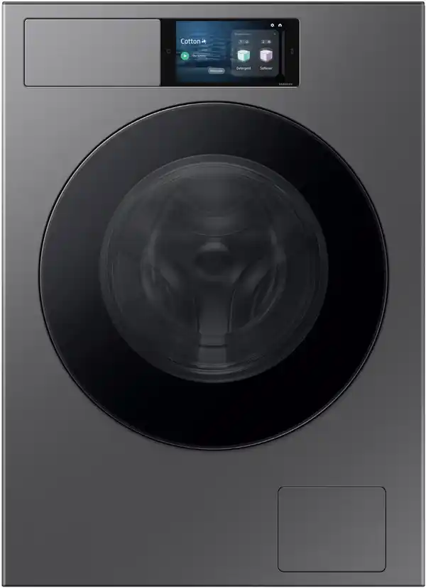 Bild 1 von WF90F09C4SU2 Stand-Waschmaschine-Frontlader dark silver steel / A