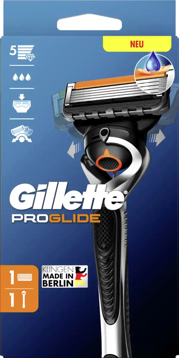 Bild 1 von Gillette ProGlide Flexball Rasierer mit einer Klinge