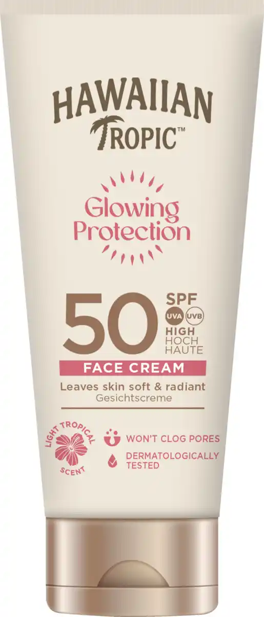 Bild 3 von Hawaiian Tropic Glowing Protection Face Cream LSF50, 50 ml