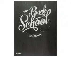 Zeugnismappe Hardcover mit 20 Hüllen für DIN A4-Dokumente