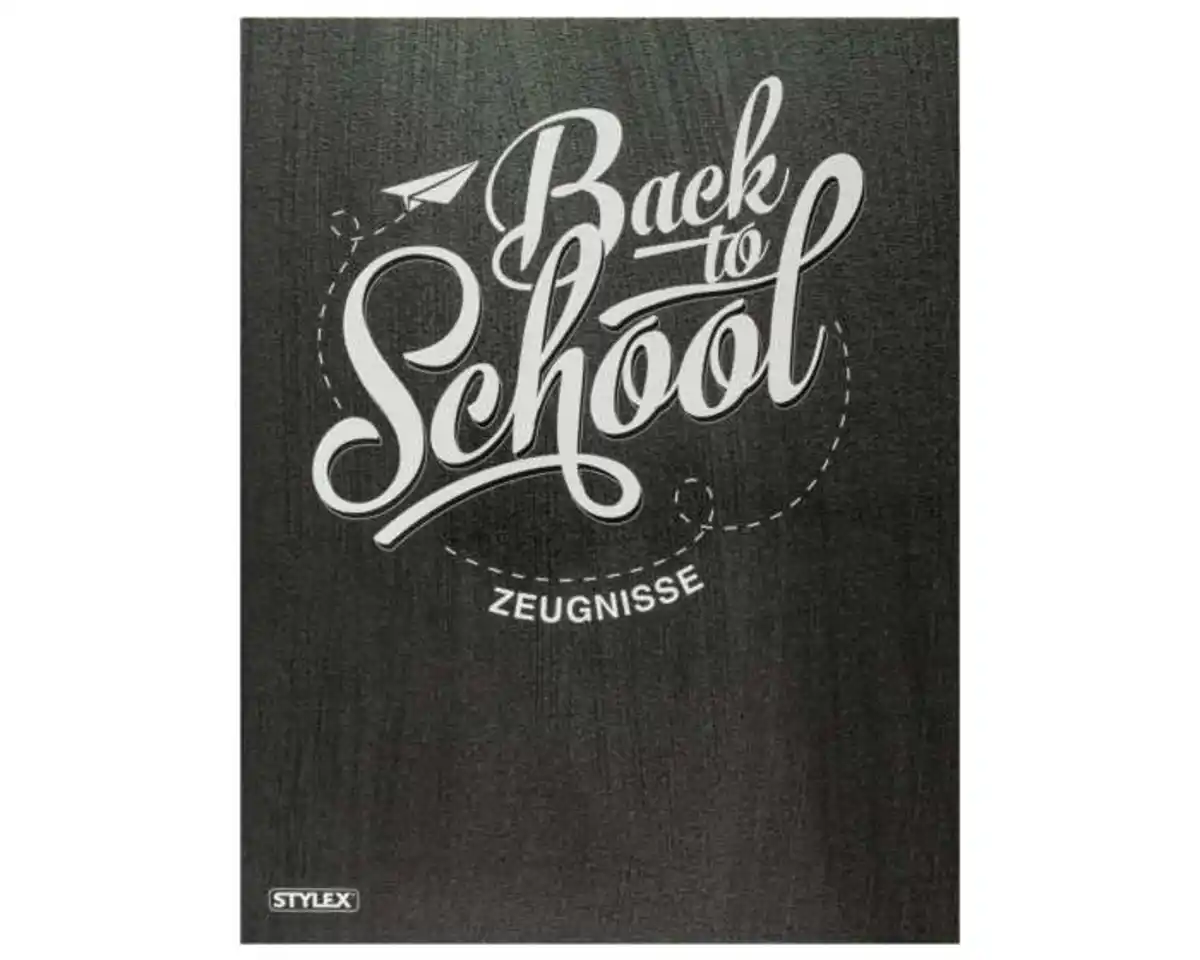 Bild 1 von Zeugnismappe Hardcover mit 20 Hüllen für DIN A4-Dokumente