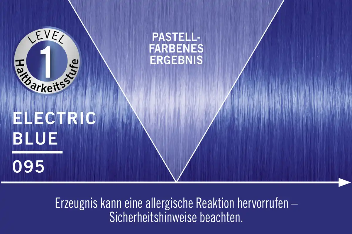 Bild 4 von Schwarzkopf LIVE Ultra Brights Haarfarbe 095 Electric Blue