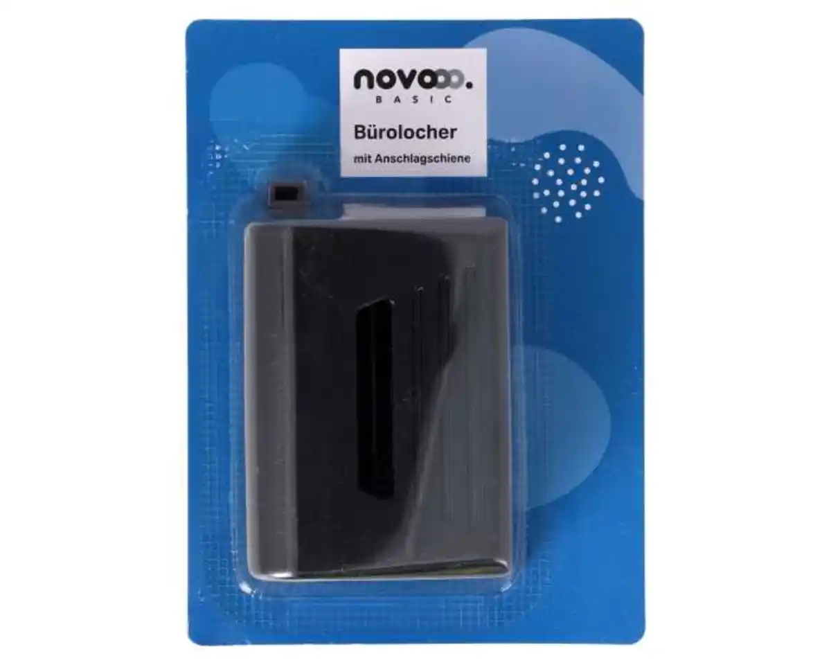 Bild 1 von novooo Bürolocher mit Anschlagschiene, vers. Farben