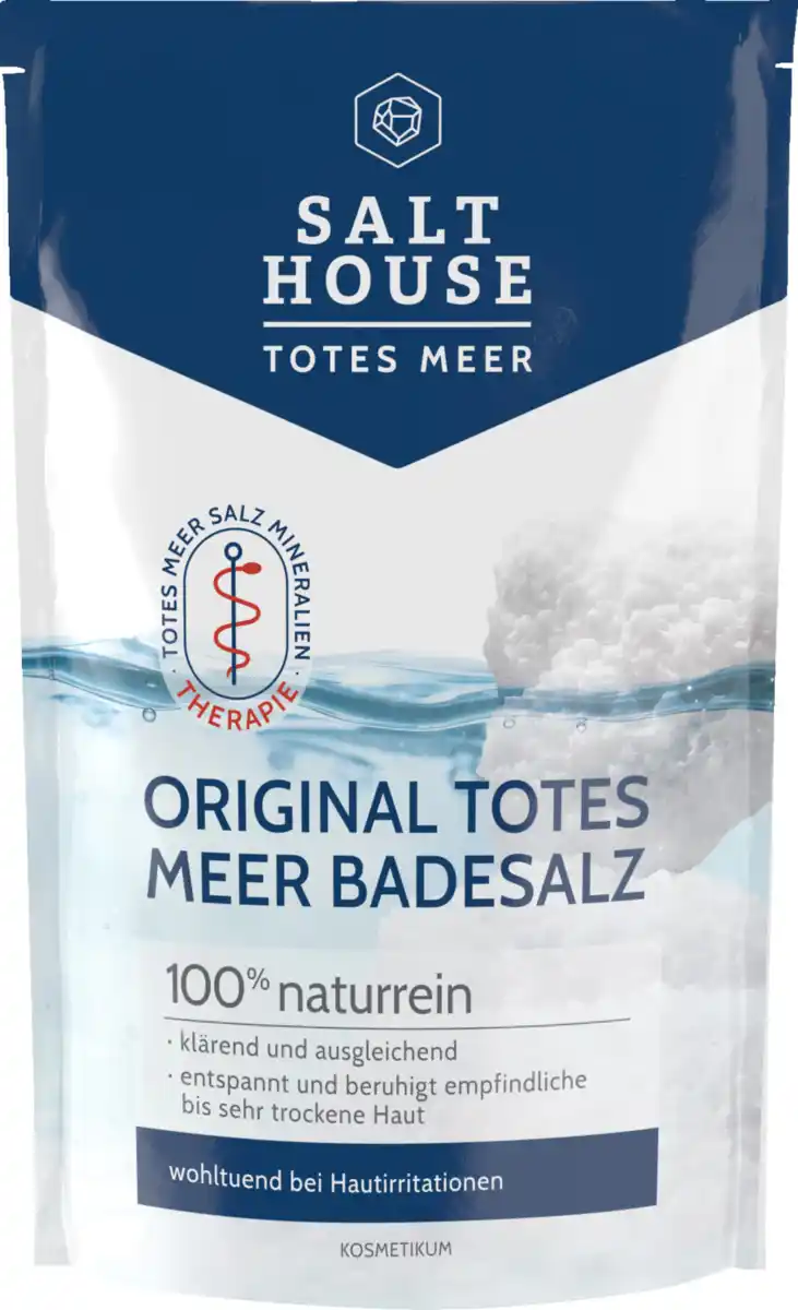Bild 1 von Salthouse Original Totes Meer Badesalz, 500 g