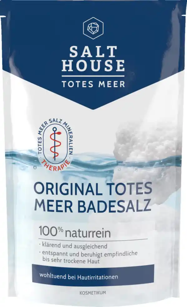 Bild 1 von Salthouse Original Totes Meer Badesalz, 500 g