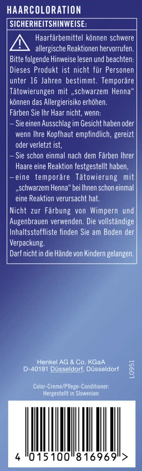 Bild 2 von Schwarzkopf LIVE Ultra Brights Haarfarbe 095 Electric Blue