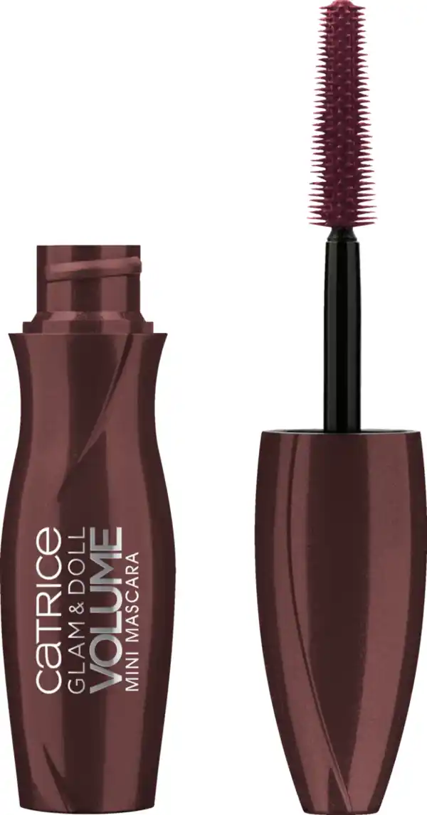 Bild 4 von Catrice Eternal Red Glam & Doll Volume Mini Mascara C01 Burgundy, 5,5 ml