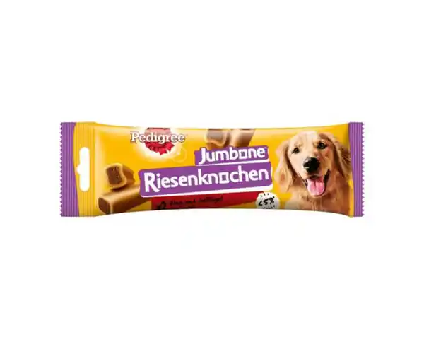 Bild 1 von Pedigree Hundesnack Riesenknochen Rind