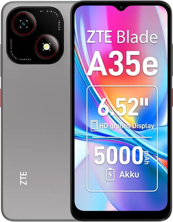 Bild 1 von Blade A35e Smartphone silvery gray / D