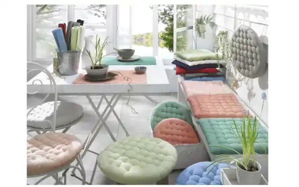 Bild 3 von Sitzkissen Bobby, vanille, 40 x 40 cm