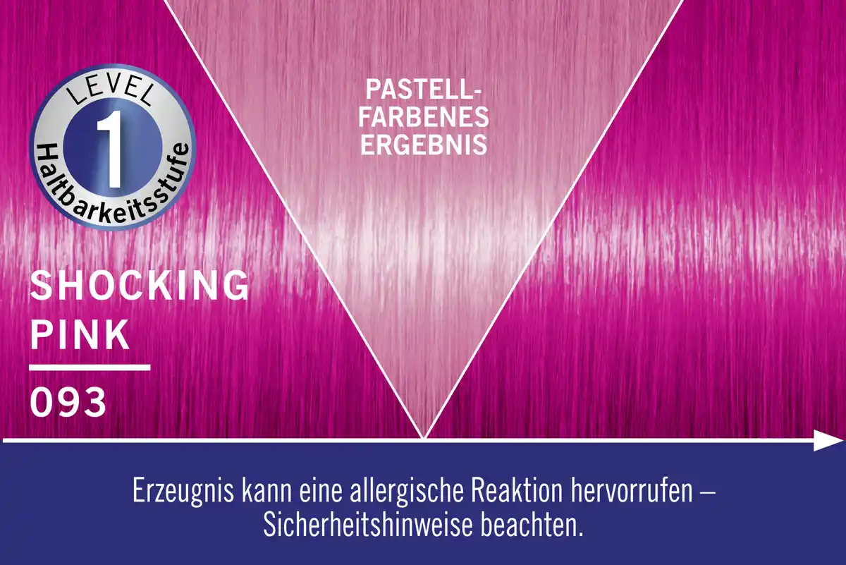 Bild 2 von Schwarzkopf LIVE Ultra Brights Haarfarbe 093 Shocking Pink