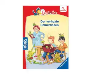 Ravensburger Minis: Leserabe Schulgeschichten, 1. Lesestufe - Der verhexte Schulranzen