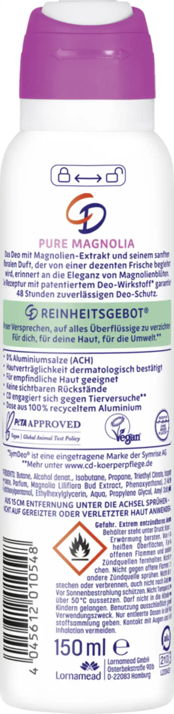 Bild 2 von CD Deospray Magnolie, 150 ml