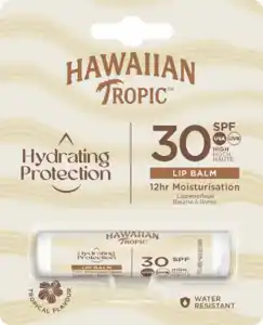 Hawaiian Tropic Hydrating Protection Lip Balm LSF30, 4 ml