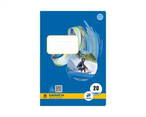 Heft A4 Lineatur 20 16 Blatt