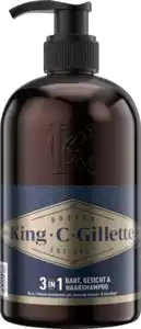 King C. Gillette Bartpflege Bartshampoo, 350 ml