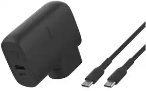 Boost Charge (5.000mAh ) Powerbank inkl. Reisestecker-Set schwarz