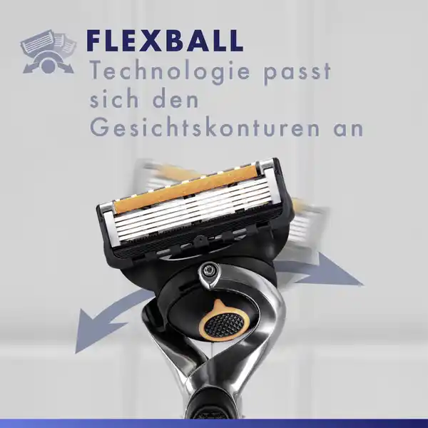 Bild 2 von Gillette ProGlide Flexball Rasierer mit einer Klinge