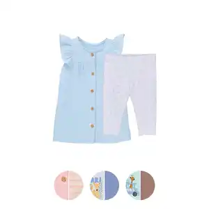 LILY & DAN Baby-Set Bio-Baumwolle, Struktur