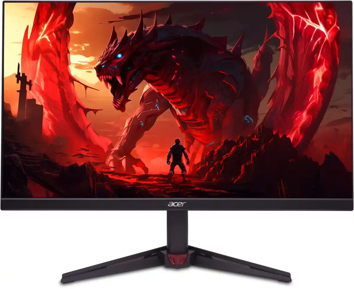 Bild 1 von VG240YX1bmiipx 61 cm (24") Gaming Monitor schwarz/rot / E