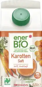 enerBiO Karottensaft Naturland, 500 ml