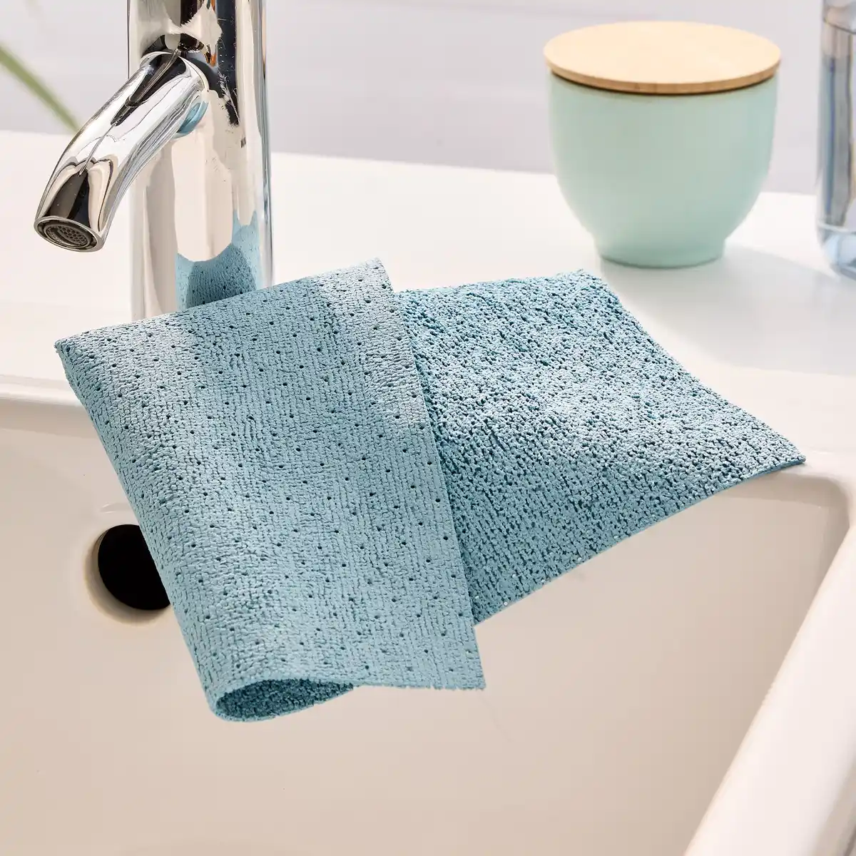 Bild 1 von 2 in 1Badtuch für perfekte Reinigung, 4er-Pack