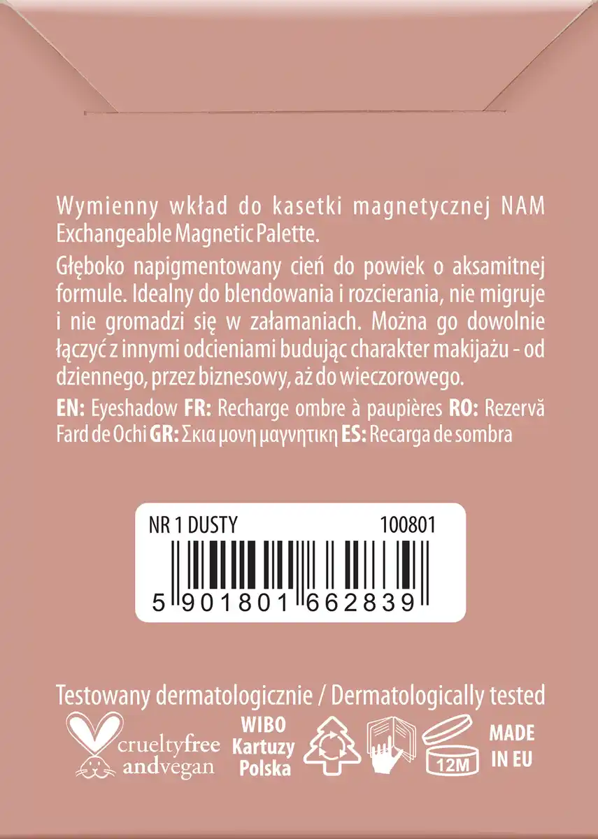Bild 2 von NAM Eyeshadow matte nr 1, 5 g