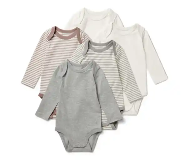 Bild 1 von 5 Baby-Bodys mit Mitwachsfunktion