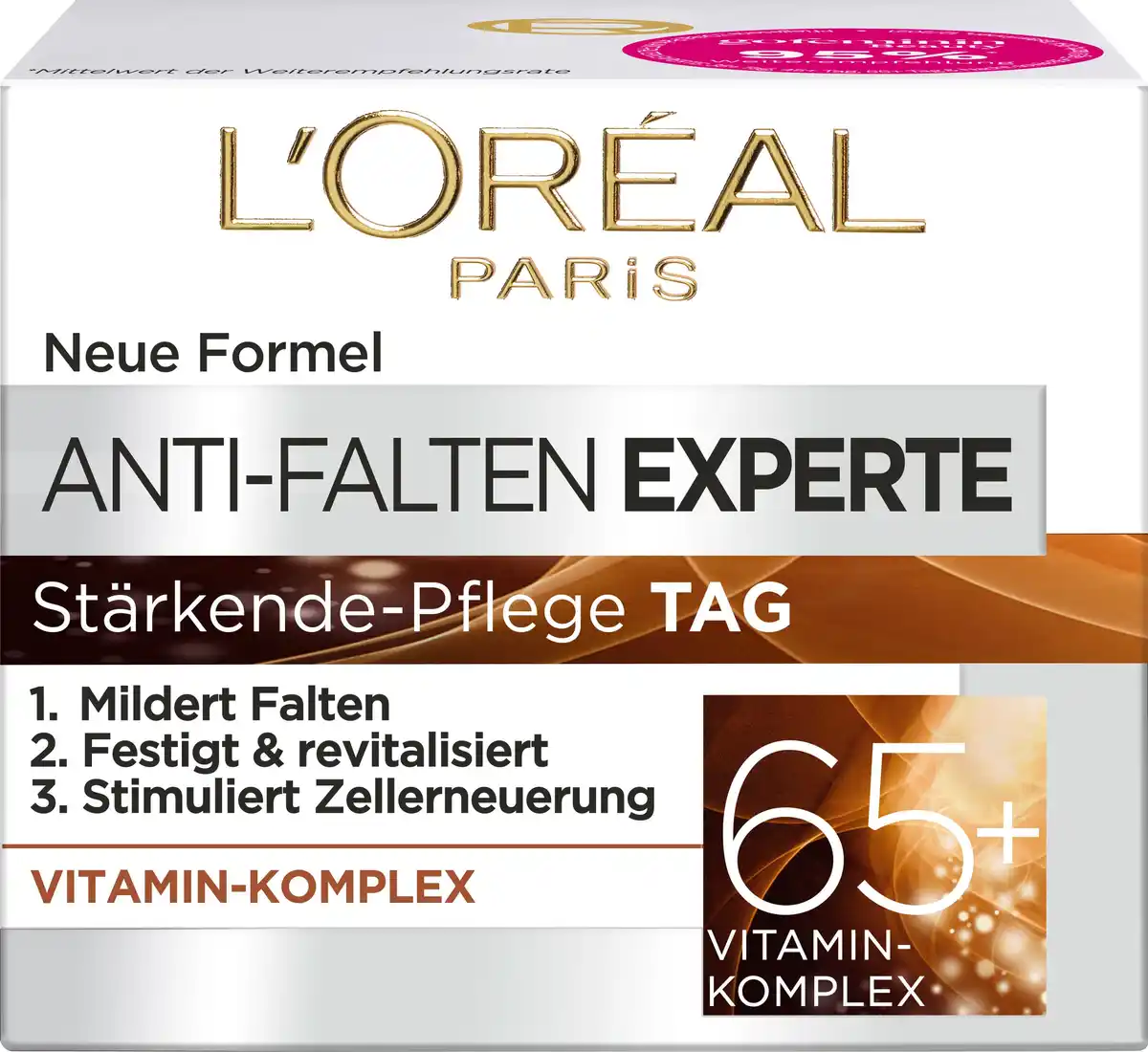 Bild 1 von L'Oréal Paris Anti-Falten Experte 65+ Tagespflege, 50 ml