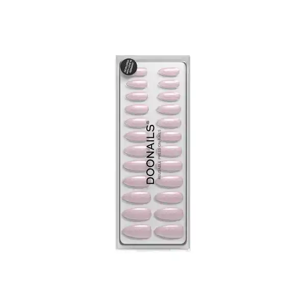 Bild 1 von DOONAILS Soft Gel Press Ons Rose Cateye Medium Almond, 0 Rose