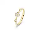 Bild 1 von 585 Gold Ring, Diamanten