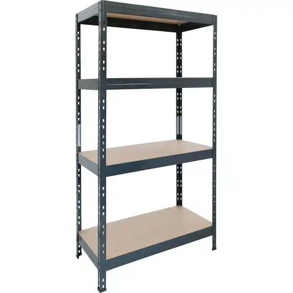 Bild 1 von Ar Shelving Schwerlast-Steckregal Rivet S 180cm x 75cm x 35cm 4B Anthrazit FSC®