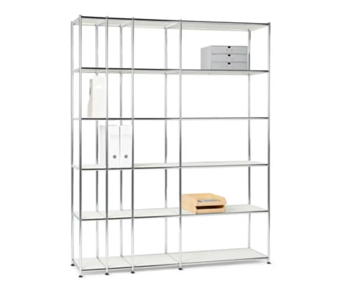 Bild 1 von Offenes Regal Metall »CN3«, weiß