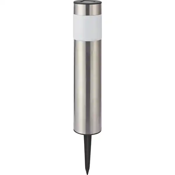 Bild 2 von Solar-Leuchte LED Edelstahl Kunststoff 6 cm x 6 cm x 40,5 cm 4er-Set