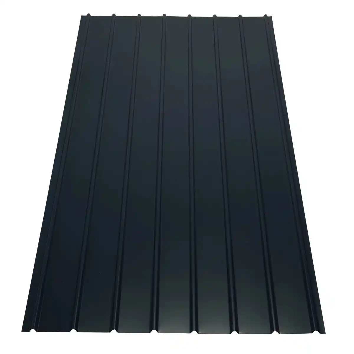 Bild 1 von Trapez-Abdeckblech H12 Stahl 200 cm x 91 cm x 0,04 cm Anthrazit