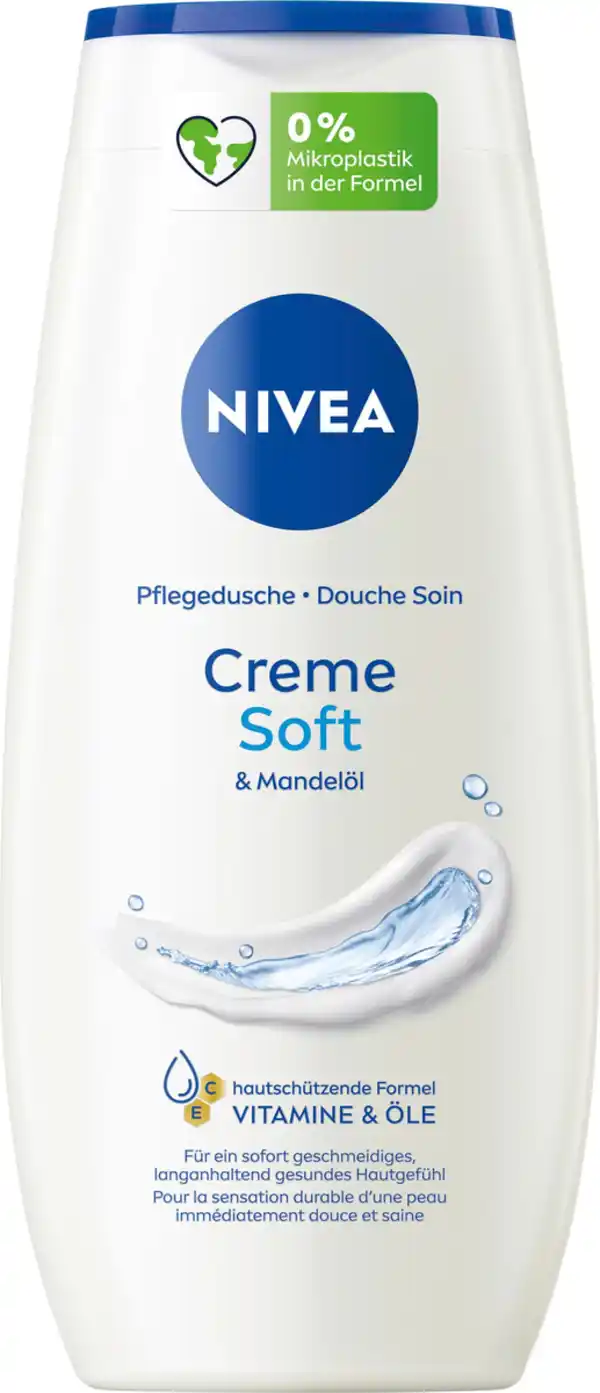 Bild 1 von NIVEA Pflegedusche Creme Soft & Mandelöl, 250 ml