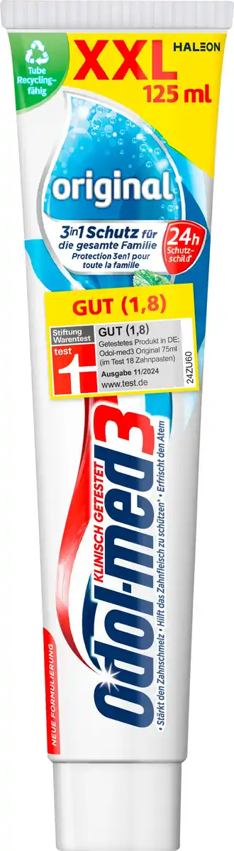 Bild 1 von Odol-med3 Original Zahncreme, 125 ml