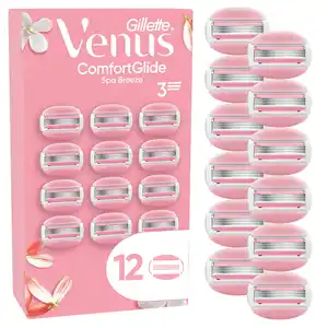 Gillette Venus Klingen Comfortglide Spa Breeze System Big Pack, 12 Stk